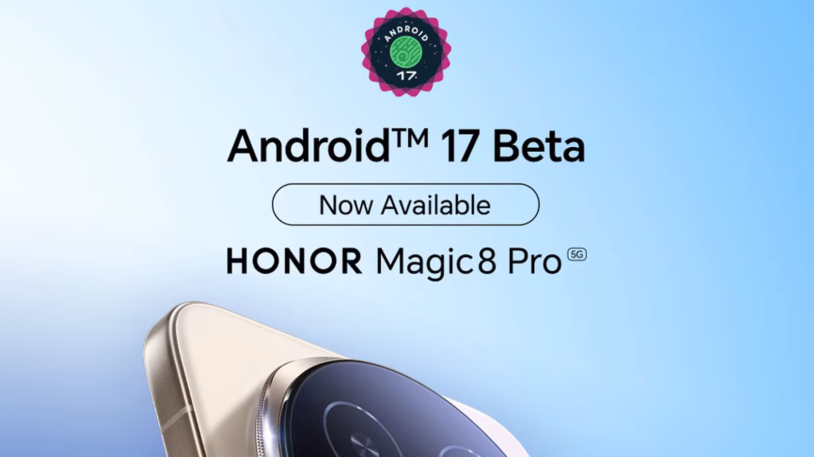 ��������� Honor Magic 8 Pro ������ �������� Android 17