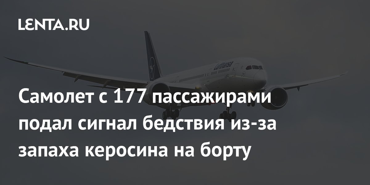 Самолет Lufthansa с 177 пассажирами экстренно сел в Афинах из-за запаха керосина
