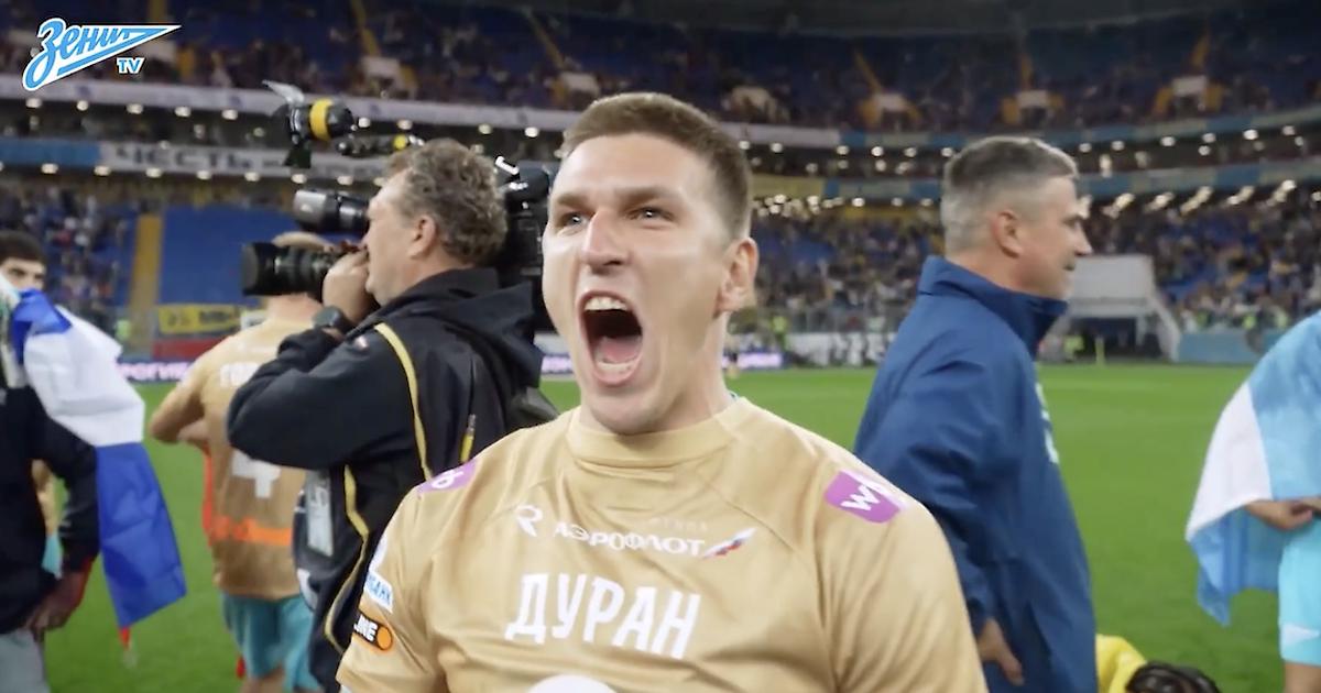 Смолов объяснил, зачем Соболев надел майку Дурана на чемпионстве «Зенита»
