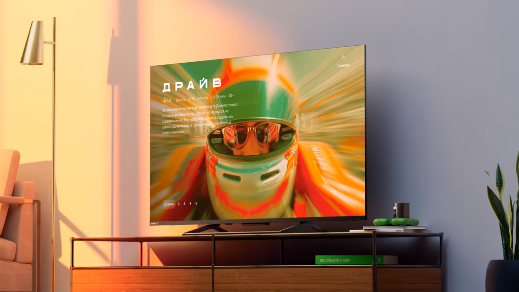 Продажи телевизоров на ОС «Салют ТВ» Сбера с «ГигаЧатом» взлетели в начале года