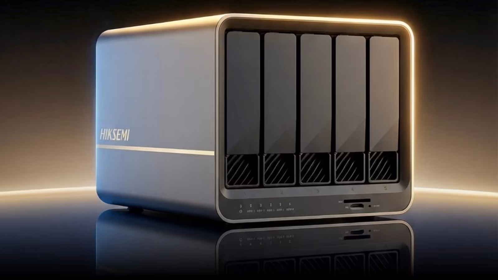 Компактный NAS Hiksemi MAGE50X получил нейронный процессор для ИИ-задач