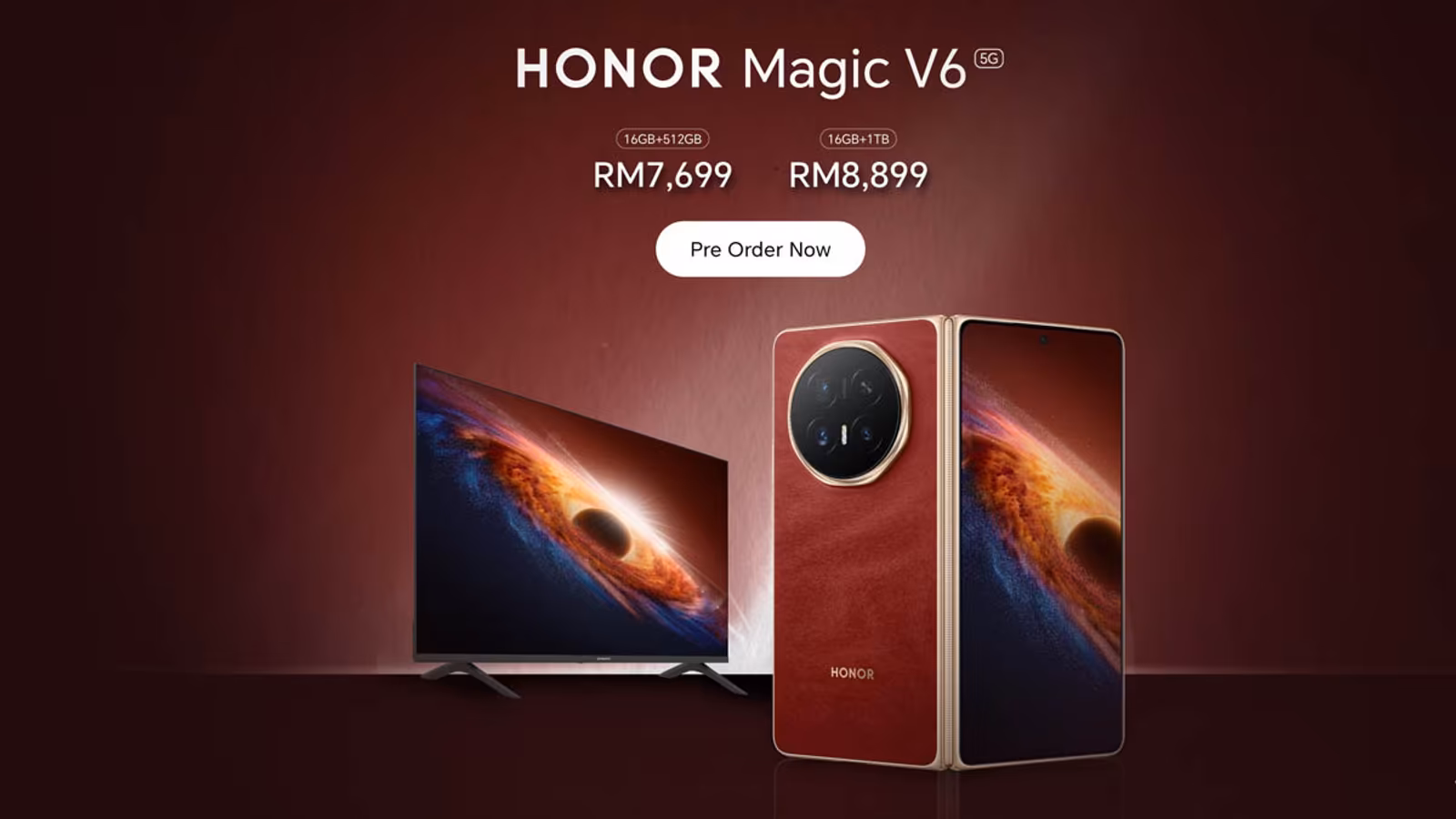 Honor Magic V6 выходит на мировой рынок: в подарок дают телевизор Honor Magic V6 выходит на мировой рынок: в подарок дают телевизор