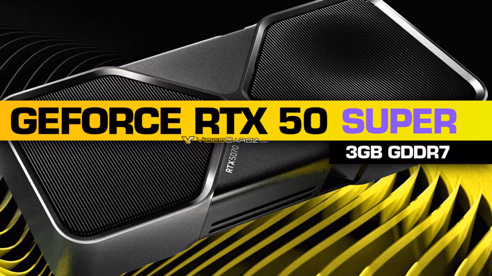 Nvidia может представить GeForce RTX 5060 Super с 12 ГБ памяти