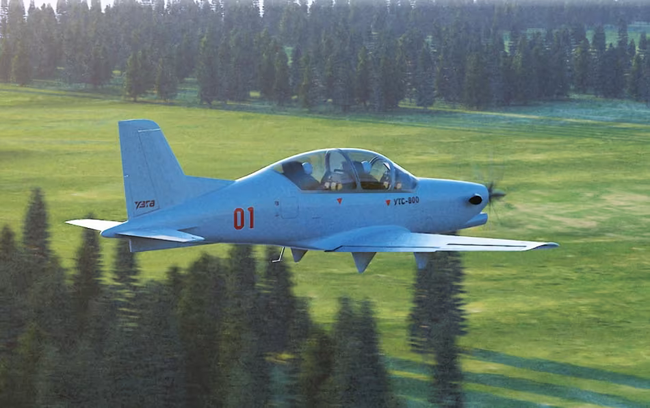 Российский учебный самолёт УТС-800 заинтересовал иностранных заказчиков в роли патрульного Российский учебный самолёт УТС-800 заинтересовал иностранных заказчиков в роли патрульного