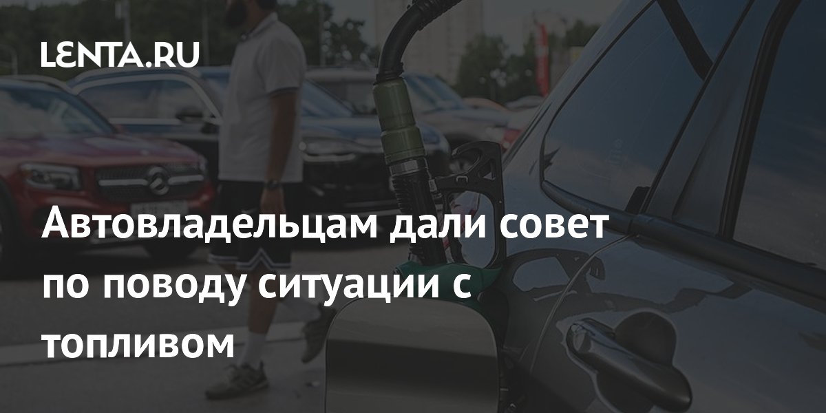 Депутат Москвичев призвал автомобилистов потерпеть из-за очередей на АЗС
