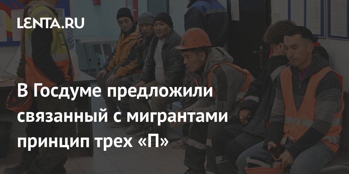 Миронов предложил принцип «пришел, поработал, попрощался» для мигрантов