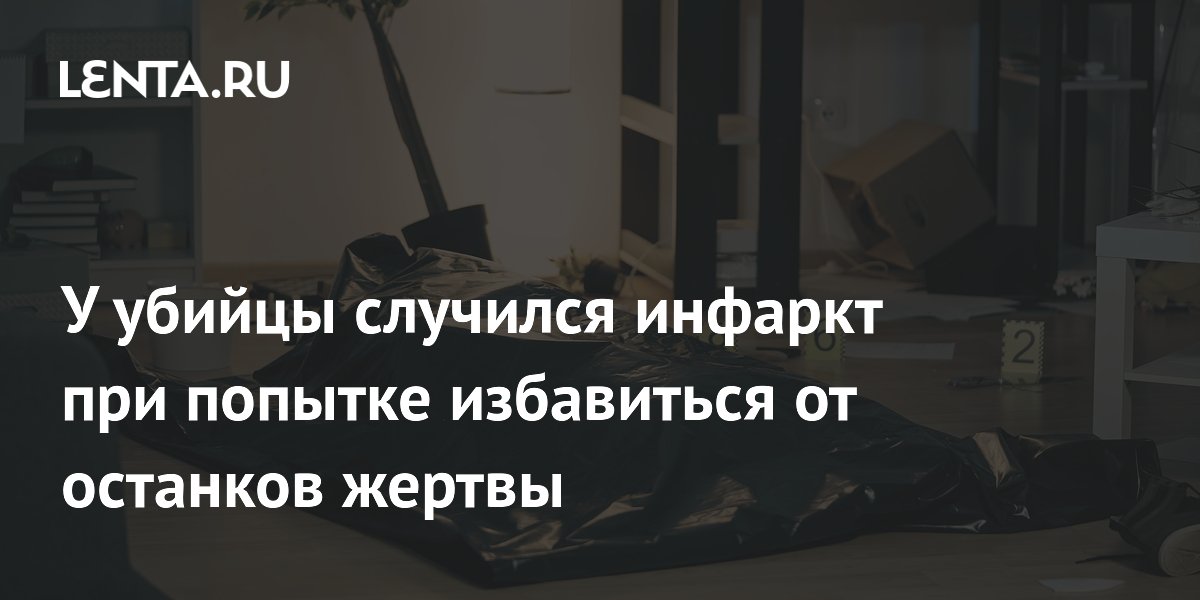 В США убийца умер от инфаркта при попытке спрятать тело: урок о стрессе В США убийца умер от инфаркта при попытке спрятать тело: урок о стрессе