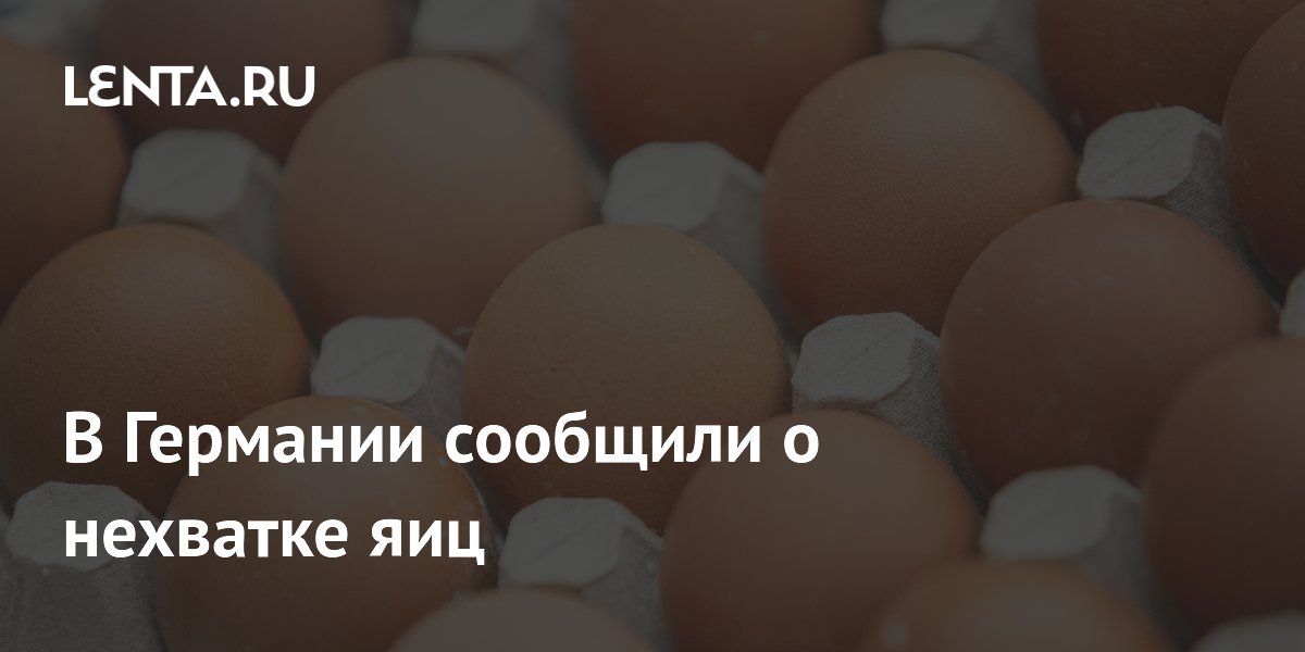 В Германии ввели лимит на покупку яиц из-за вспышки болезни птиц
