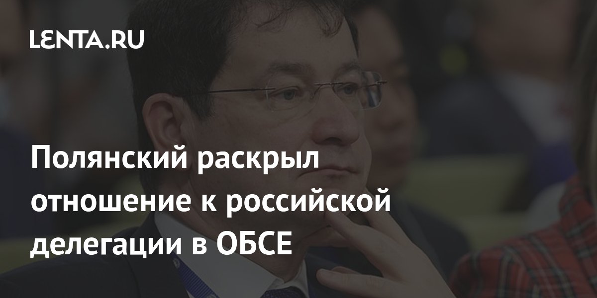 В ОБСЕ не пытаются бойкотировать делегацию России, заявил постпред