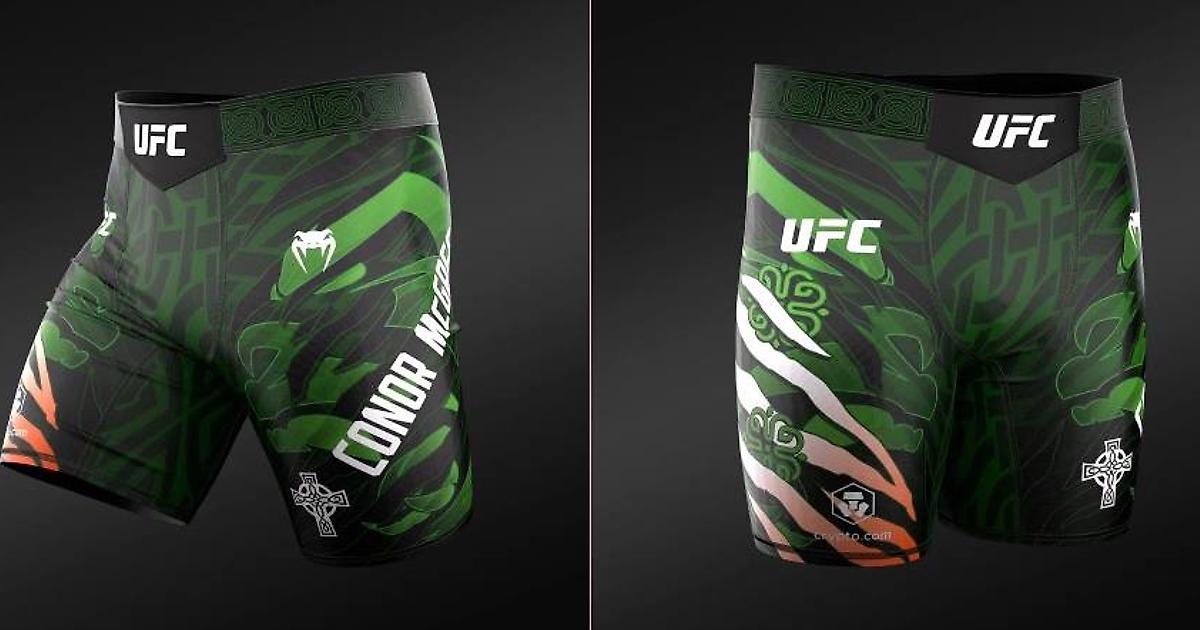 Конор Макгрегор показал кастомные шорты для боя с Максом Холлоуэем на UFC 329