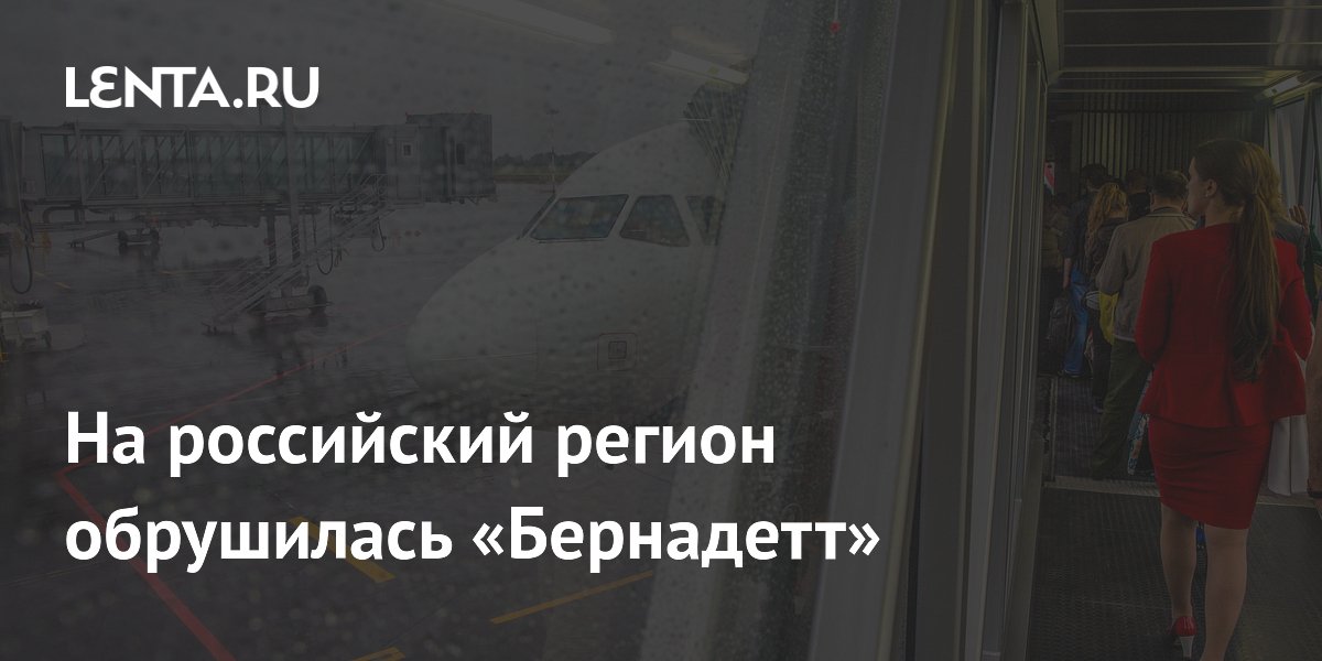 Ураган «Бернадетт» повалил 102 дерева в Калининградской области