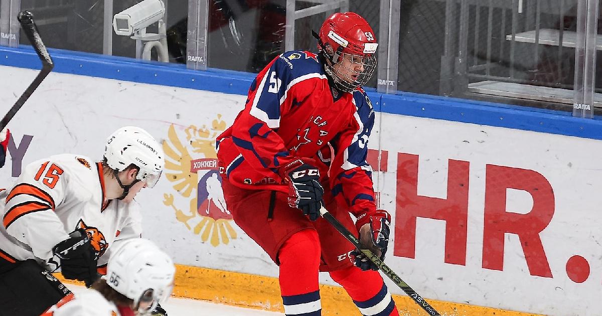 ЦСКА подписал контракт с вернувшимся из CHL защитником Даниилом Скворцовым