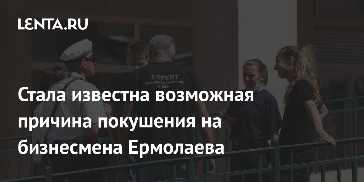 Покушение на Ермолаева: возможная причина — финансирование выборов Залужного