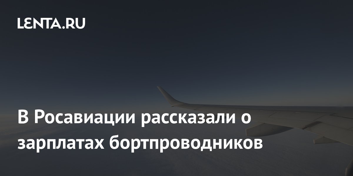 Зарплата бортпроводников в России: от чего зависит доход