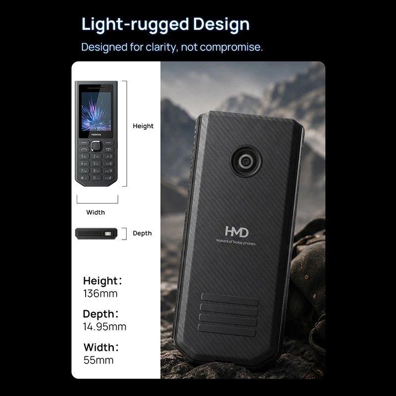 Nokia 300 4G Power Bank: 44 дня автономности и режим пауэрбанка
