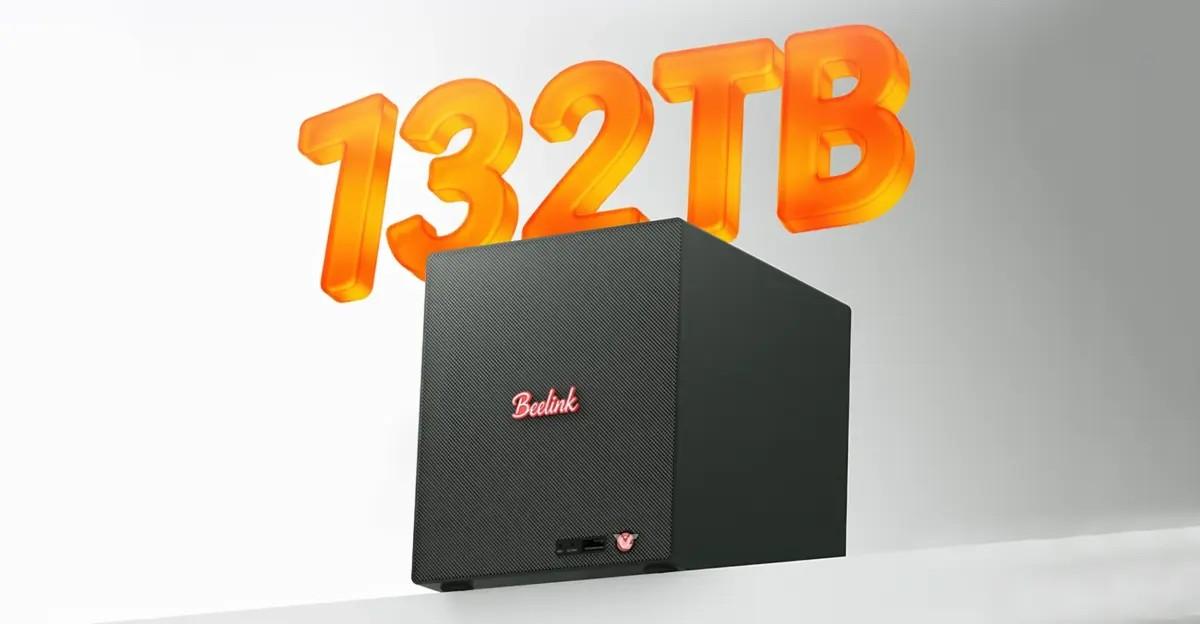 Beelink ME Pro 370: мини-ПК и NAS с 7 дисками и хранилищем до 132 ТБ