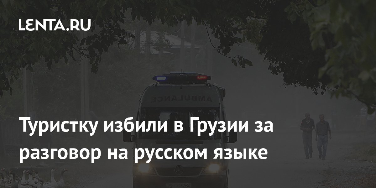 Туристку избили в Грузии за разговор на русском языке: подробности