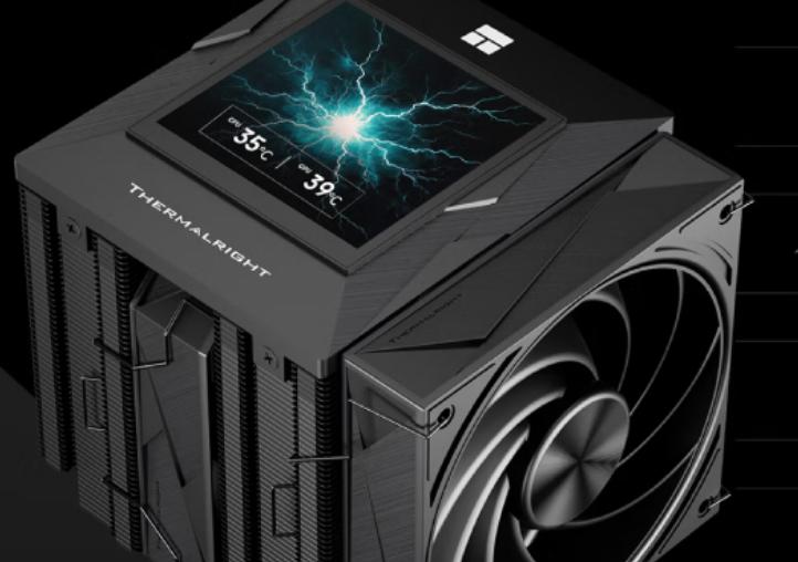 Thermalright Royal Pretor 130: кулер с 3,95-дюймовым экраном для видео и анимации за 50 долларов