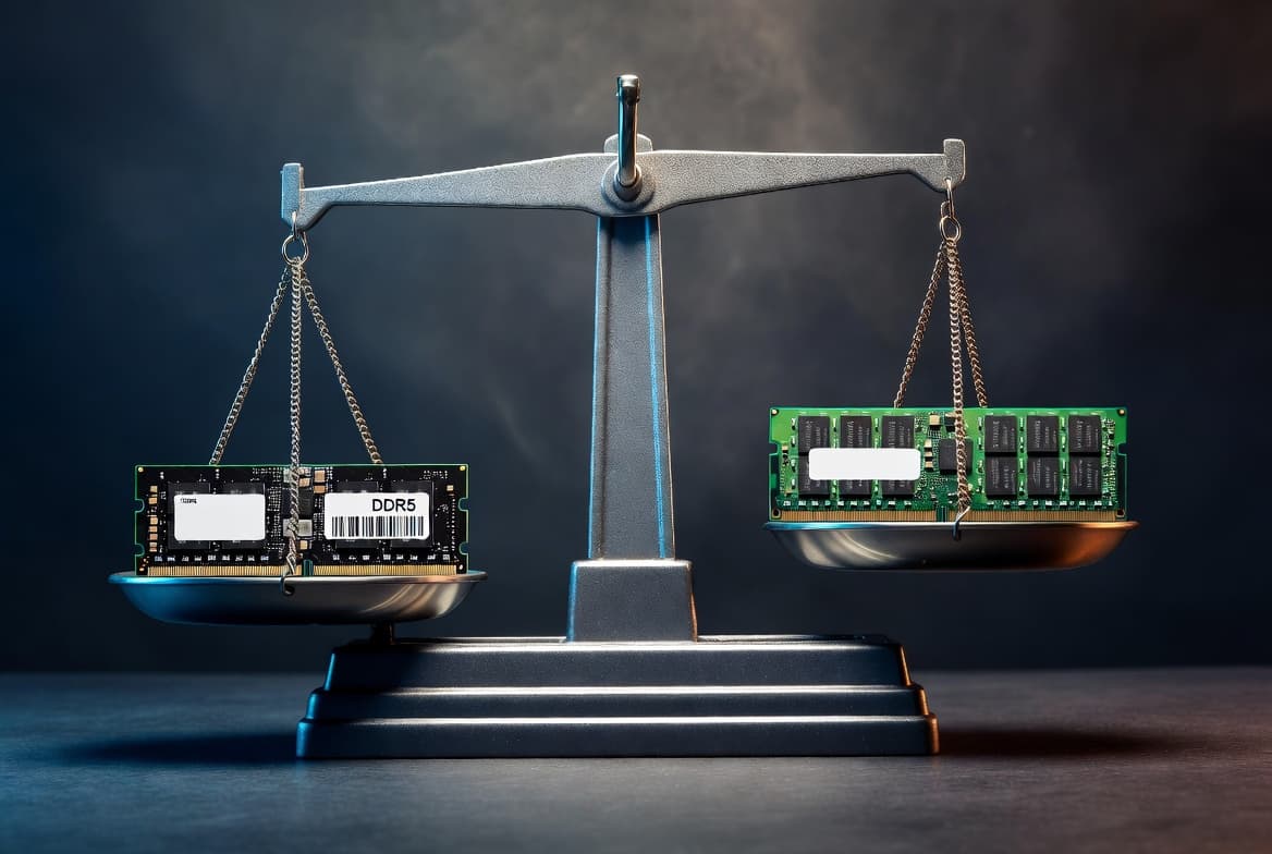 Тесты: один модуль DDR5 в игровом ПК — лучше, чем два DDR4, и почти не режет FPS