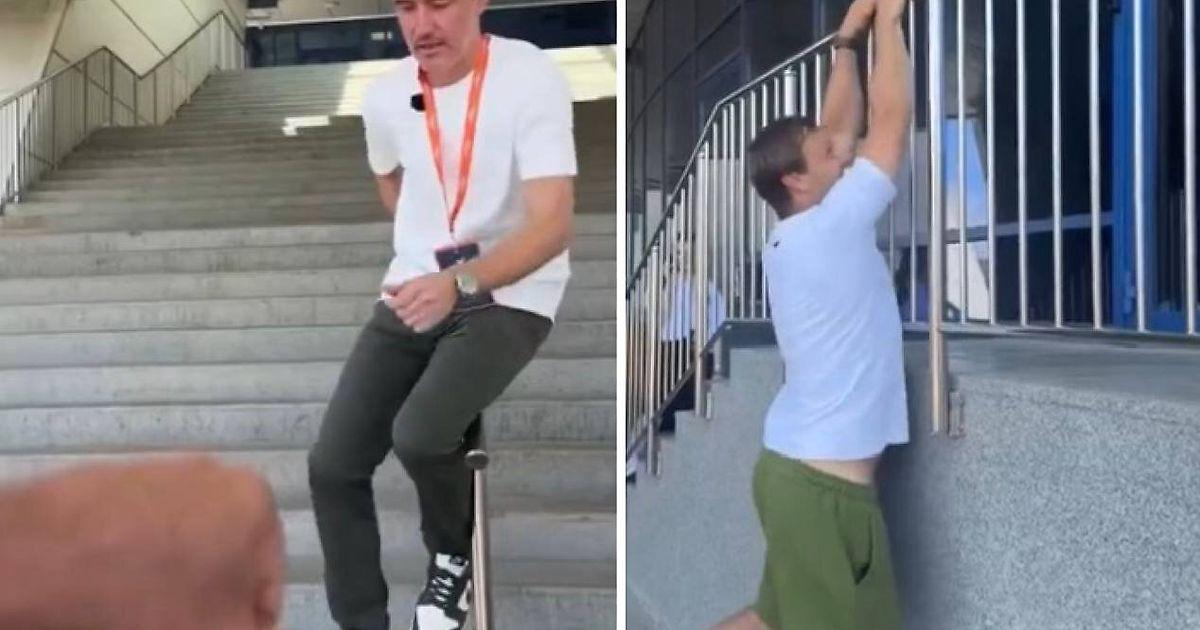 Жирков и Сычёв устроили паркур-баттл: видео от фонда Мельниченко