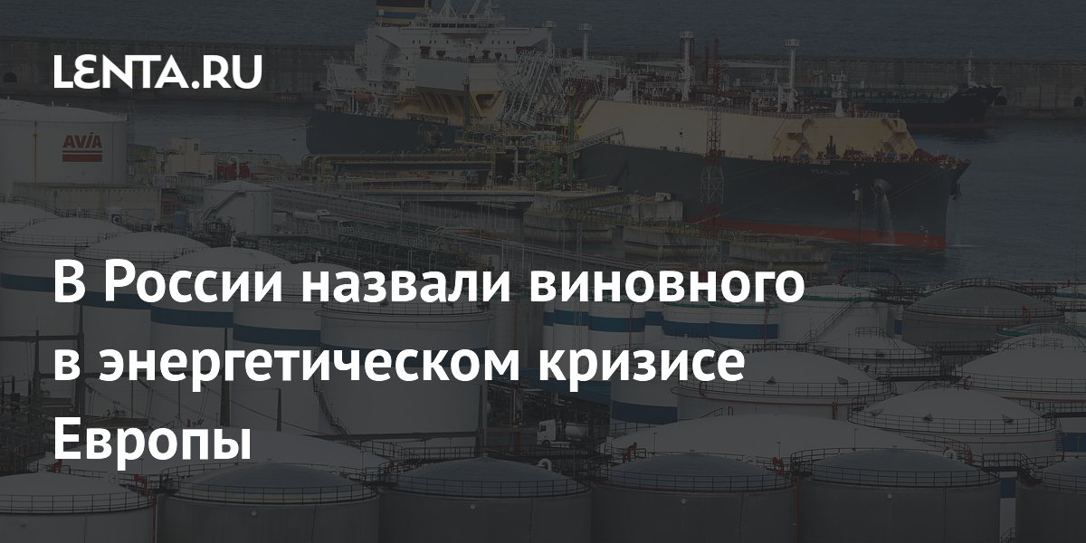 Дмитриев: ЕС сам вызвал энергокризис, отказавшись от российского газа