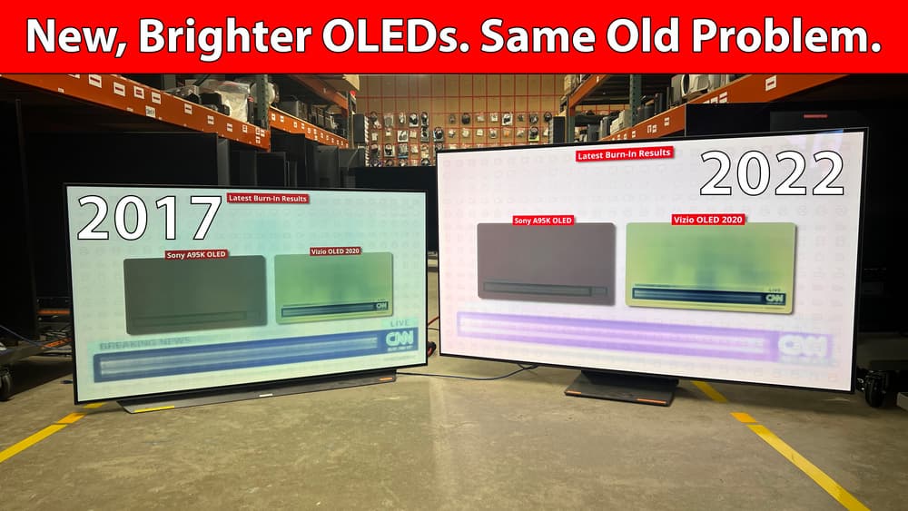 OLED-���������� �������� � ��� �� ���������, ��� � 10 ��� �����: ������������ Rtings
