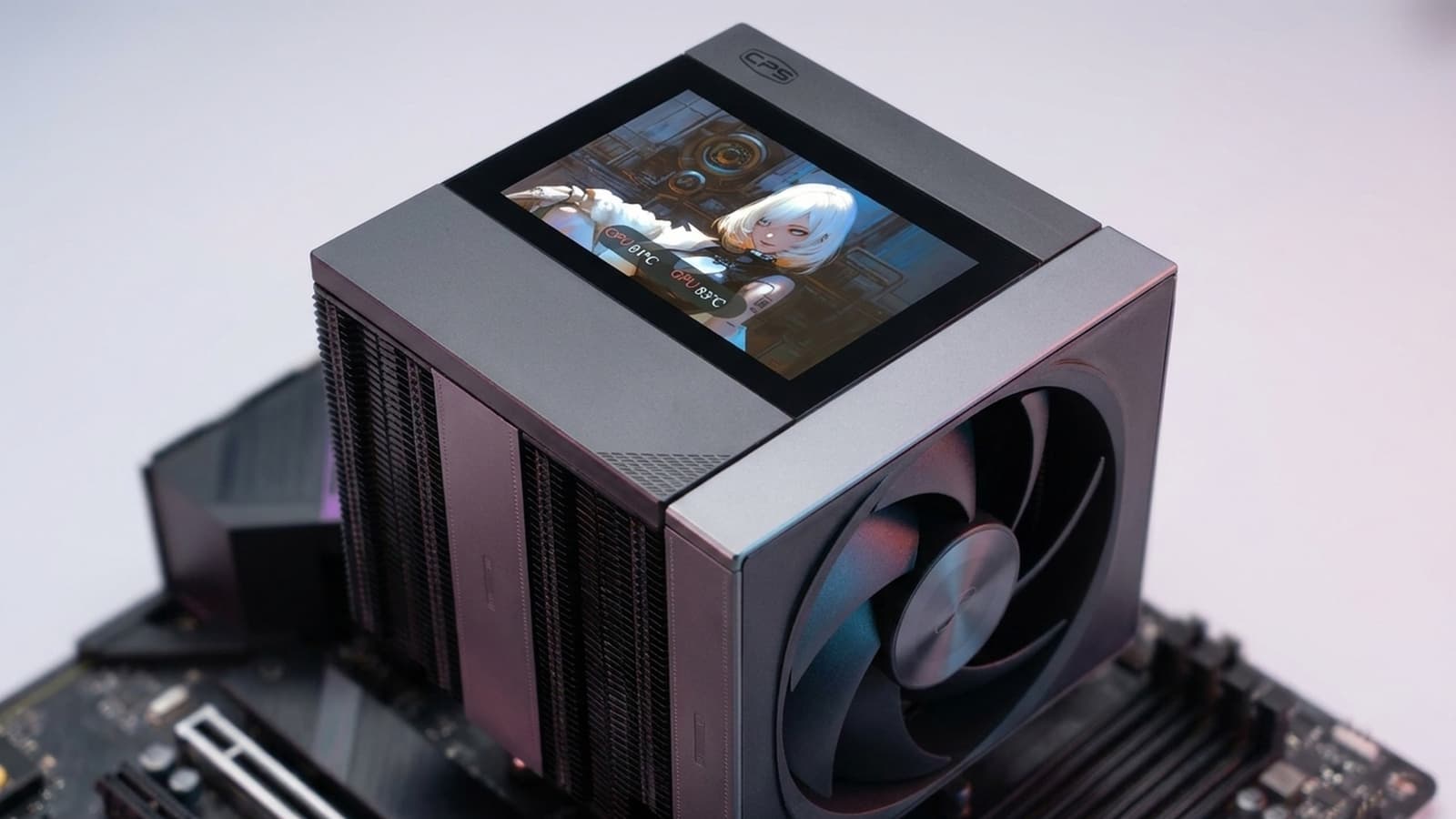 ����� PCCooler RZ820 Display: �������� ����� ����������� � Intel Core i9-13900K ��� ������ ����