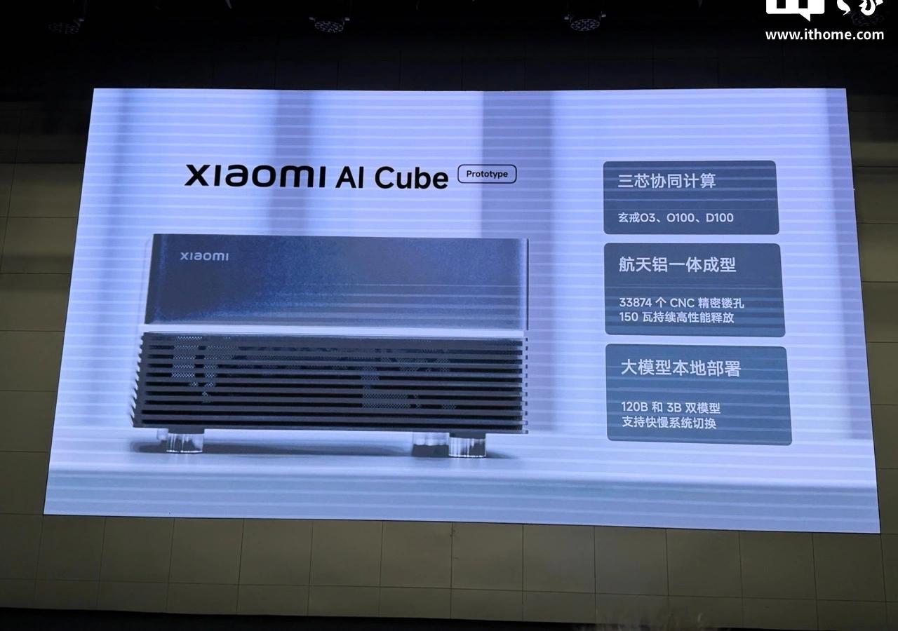 Xiaomi ����������� ������ ����-�� AI Cube: ��� ���� � ������ ��-������� �� 120 ���� ����������
