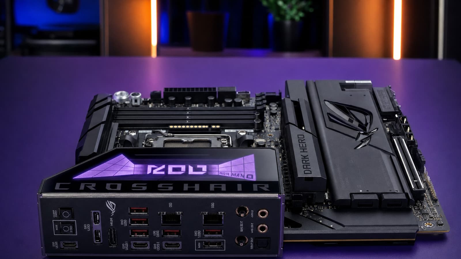 Asus ROG Crosshair X870E Dark Hero: обзор флагманской платы для AMD AM5 с USB4 и 10 Гбит/с сетью Asus ROG Crosshair X870E Dark Hero: обзор флагманской платы для AMD AM5 с USB4 и 10 Гбит/с сетью