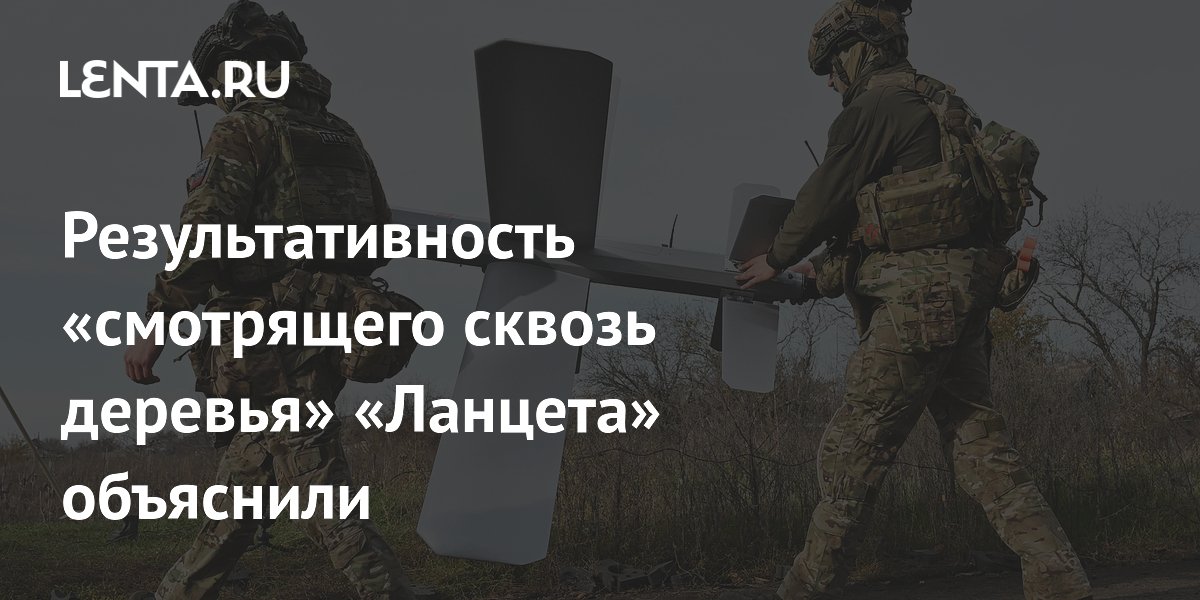 В ZALA объяснили, как «Ланцет» с системой ИРРА находит цели сквозь деревья В ZALA объяснили, как «Ланцет» с системой ИРРА находит цели сквозь деревья