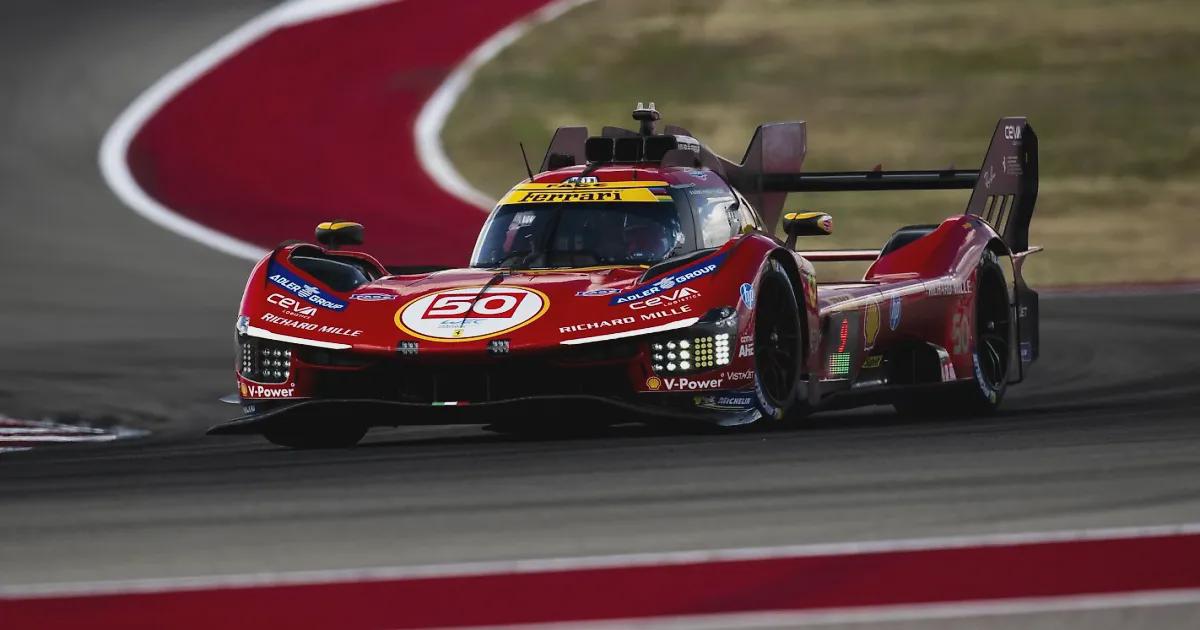 Феррари впервые в сезоне выиграла этап WEC в Остине из-за поломки Тойоты Феррари впервые в сезоне выиграла этап WEC в Остине из-за поломки Тойоты